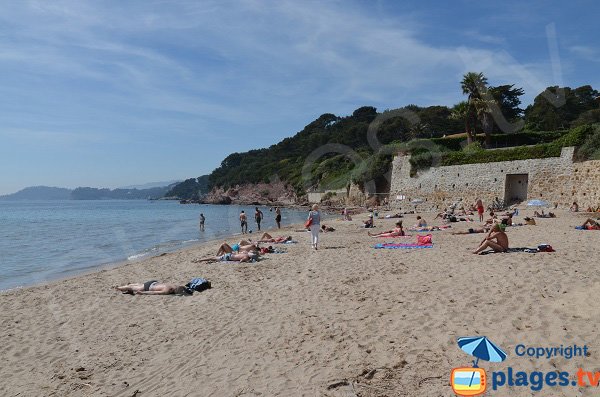 Partie la plus agréable de la plage de la Garonne - Le Pradet