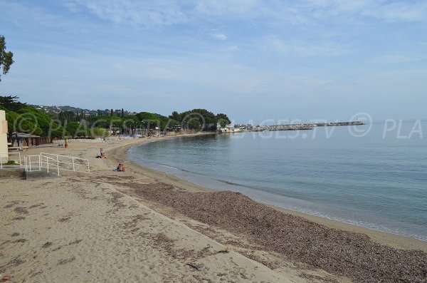 Strand Garonnette in Sainte Maxime