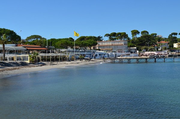 Les plages privées de la Garoupe