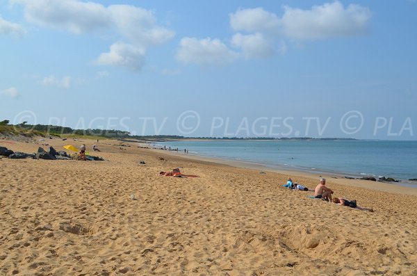 Gautrelle beach in St Georges d'Oléron - France