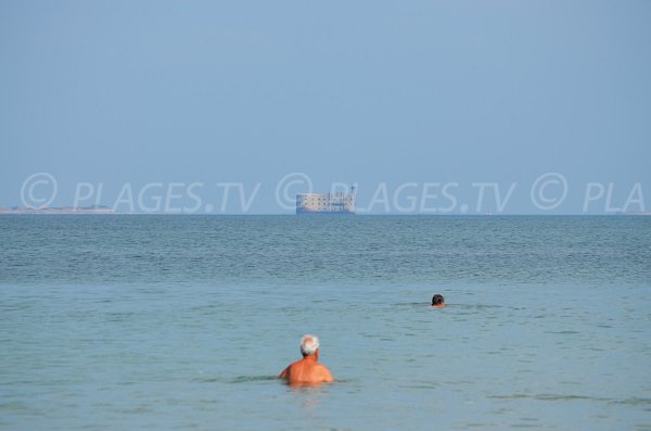 Fort Boyard from the Gautrelle beach