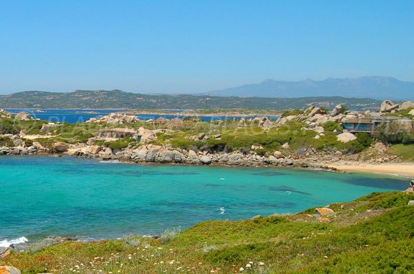 Photo de la cala de Ghiuncu de l'ile de Cavallo