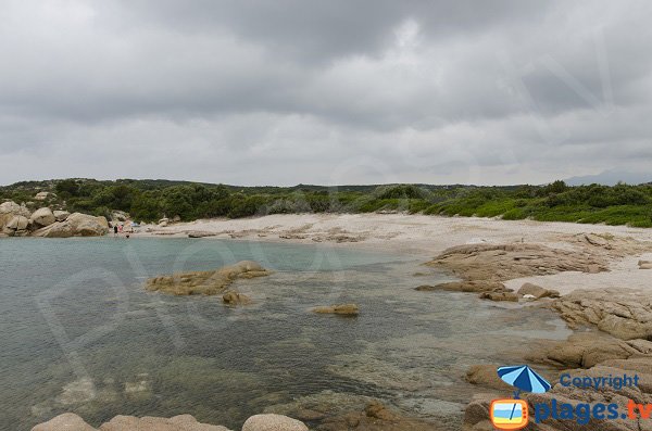 Photo de la plage de Giardinelli à Figari