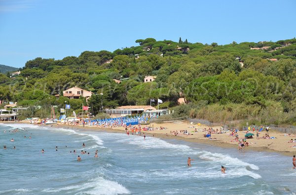 Plage privée sur la plage de Gigaro - La Croix Valmer