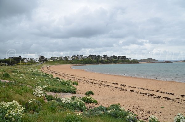 Photo de la plage de Goas Treiz à Trébeurden