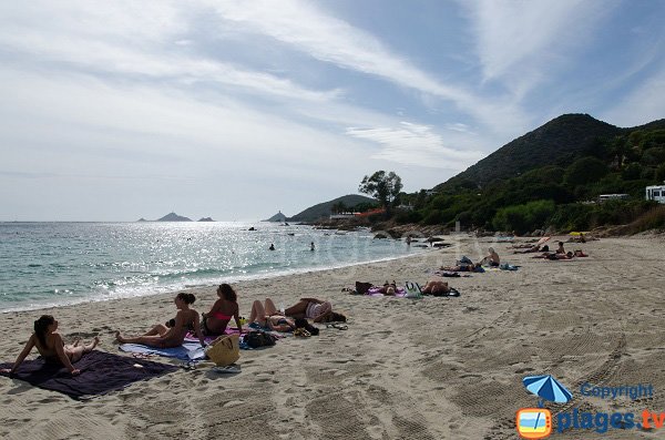 Iles Sanguinaires vues depuis la plage du Goeland - Ajaccio