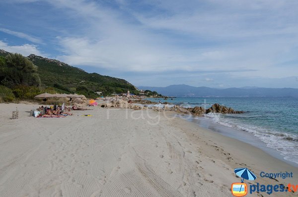 Photo of Goeland beach in Ajaccio in Corsica