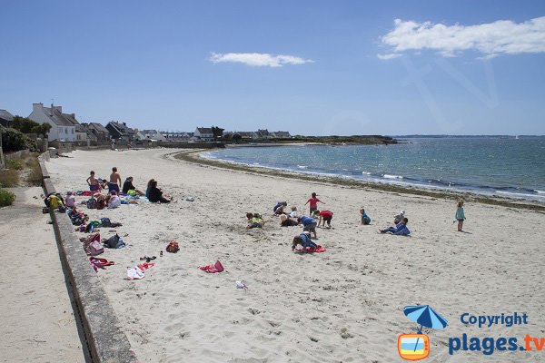 Plage de Goerem à Gavres