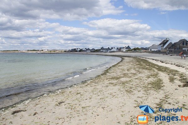 Photo of Goerem beach in Gavres - France