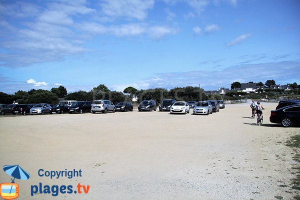 Parking de la plage de Goh Velin - St Gildas de Rhuys