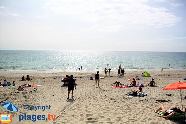 Belle plage sur la presqu'ile de Rhuys - Govelins