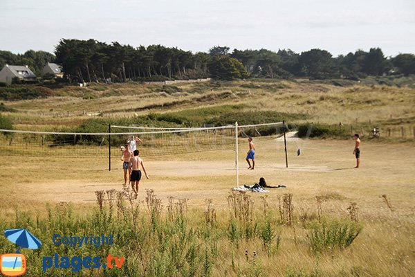 Beach Volley - plage de St Gildas de Rhuys