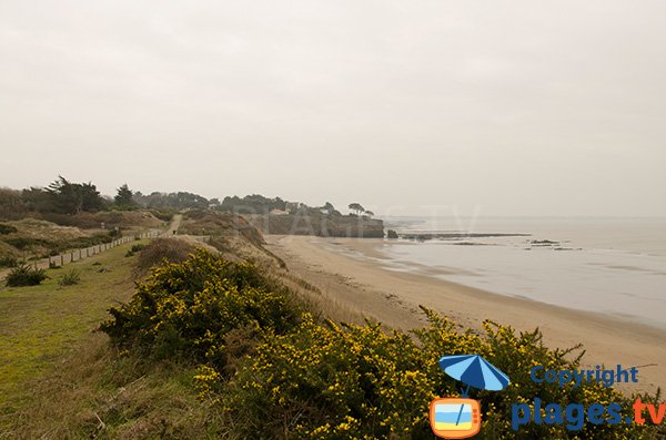 Plage sauvage à St Michel Chef Chef - Gohaud