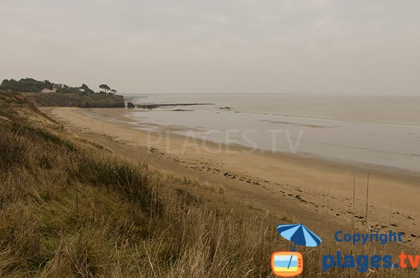 Plage de Gohaud à marée descendante - St Michel Chef Chef