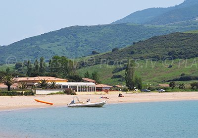 Beach in the gulf of Lava - Corsica