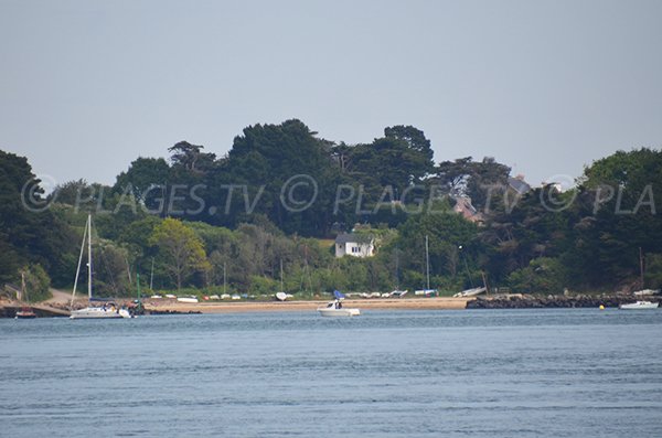 Photo de la plage du Goret sur l'Ile aux Moines