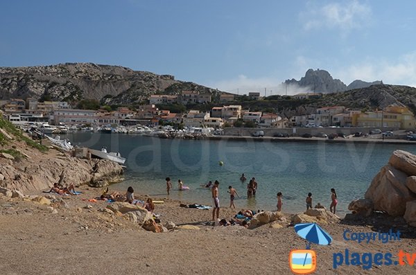 Spiaggia di Les Goudes à Marsiglia