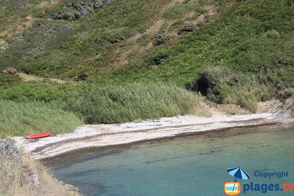 Accès à la plage de Goulphar depuis Radenec - Belle-Ile