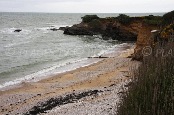 Photo de la crique de Goulumer à Pénestin