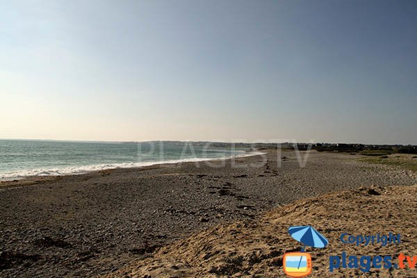 Plage de Gourinet à Pouldreuzic en Bretagne