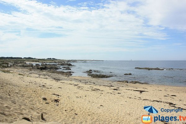 Plage après la pointe de la Gournaise - Ile d'Yeu