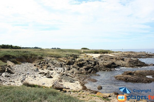 Coves to the north west of the island of Yeu - Gournaise