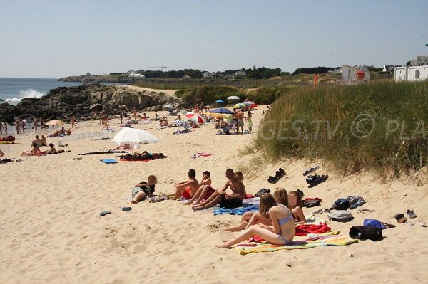 Photo de la plage de la Govelle à Batz sur Mer