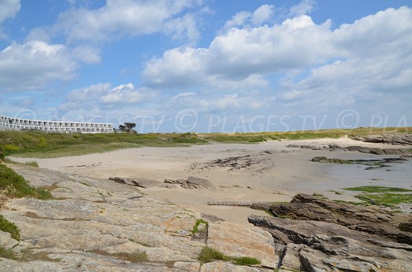 Spiaggia del centro di talassoterapia di Quiberon