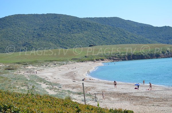 Spiaggia di tendenza del golfo di Ajaccio