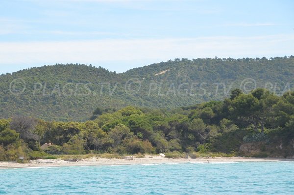 Plage du Grand Jardin dans le Var