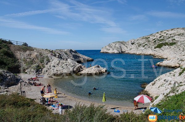 Calanque du Grand Soufre à Frioul