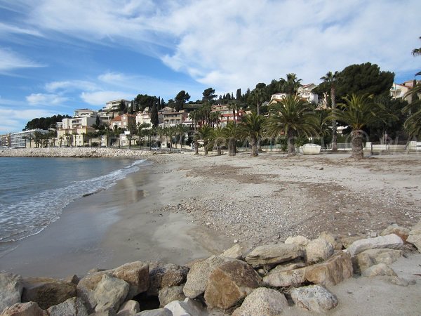 Residence beach of Bandol