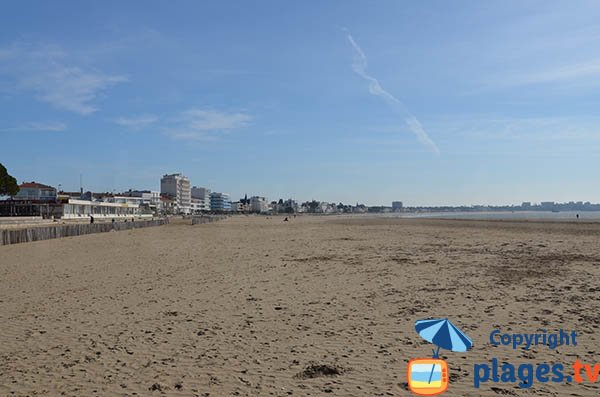 View of the Grande Conche of Royan on the waterfront - from the auditorium