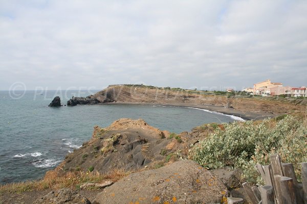 Photo de la plage de la Grande Conque au Cap d'Agde