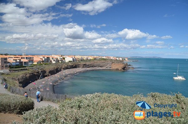 Photo of the Grande Conque in Cape d'Agde in France