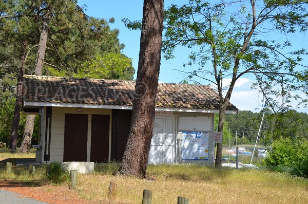 posto di soccorso della Grande Escoure - lago di Lacanau