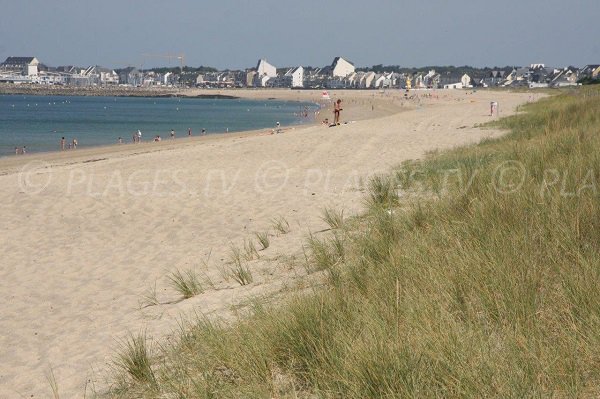 Plage de la Grande Falaise et plage des Bretons à La Turballe