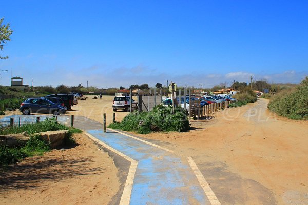 Parcheggio della spiaggia Grande Maïre a Sérignan