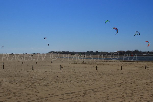 Plage de Sérignan vue depuis Portiragnes