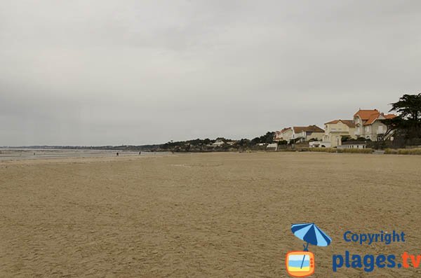 Grande plage à La Bernerie en Retz à proximité de Pornic