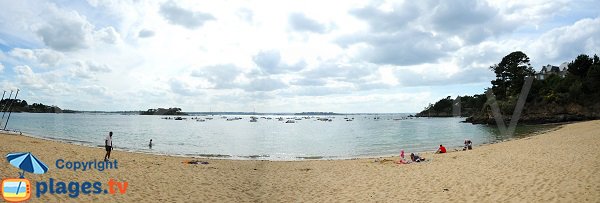 Panorama de la plage de la Salinette - Saint Briac sur Mer