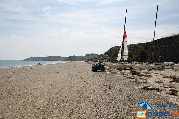 Photo de la plage des Grands Sables à Belle Ile en Mer