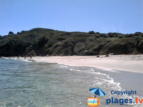 Preserved beach on the island of Groix - Les Grands Sables