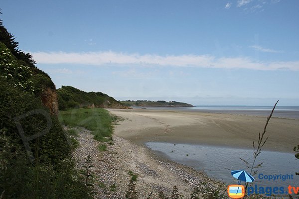 Mares sur la plage de Grandville - Hillion