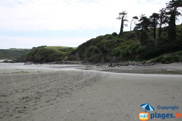 Environnement de la plage de Grandville à Hillion