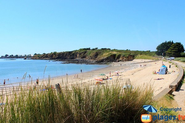 Photo de la plage des Granges à Billiers - Bretagne