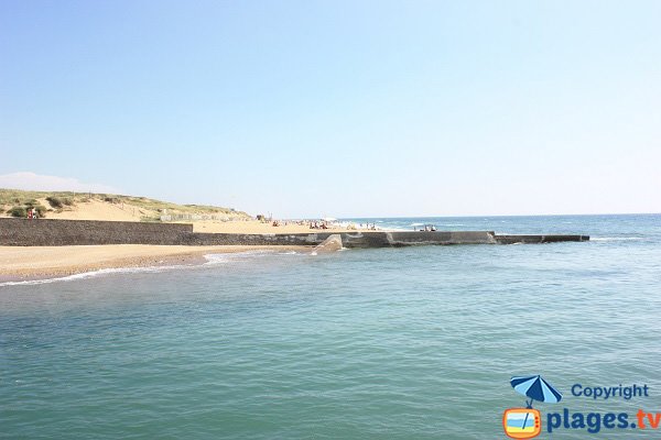 Granges beach from Brem sur Mer beach - Olonne