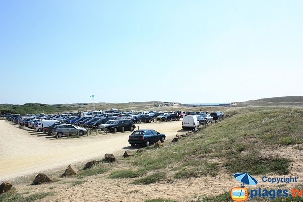 Parking de la plage des Granges - Olonne sur Mer