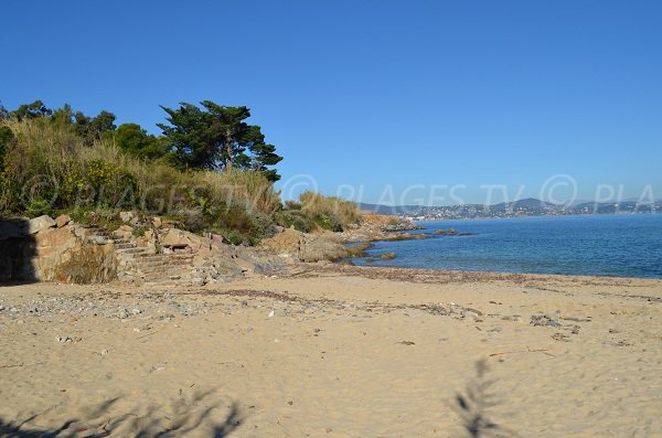 Beach of Graniers in St-Tropez - France