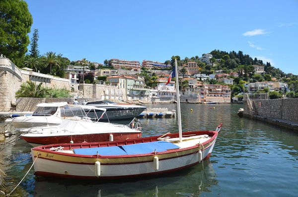 Private harbor on the Grasseuil beach - Villefranche sur Mer